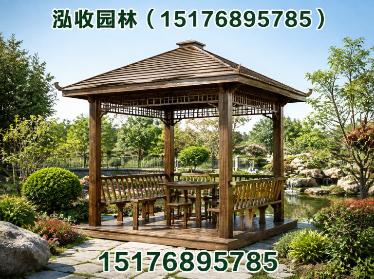 新余防腐木展示图